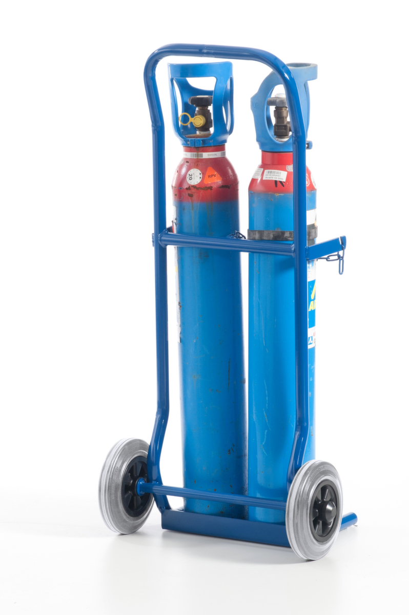 Rollcart Flaschenkarre, für 2x10 l  Flasche, TPE-Bereifung Standard 7 ZOOM