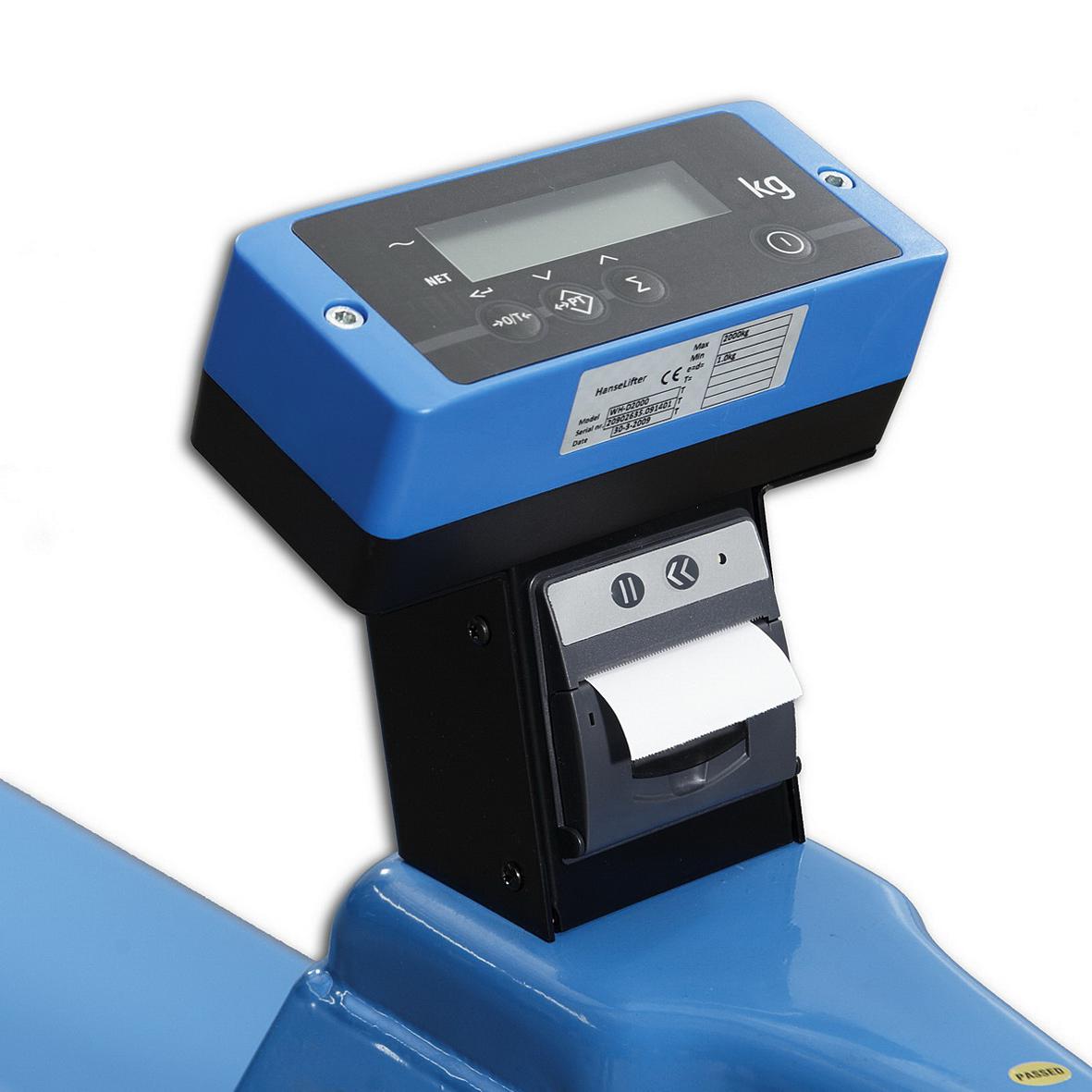 Wiege-Hubwagen Detail 1 ZOOM