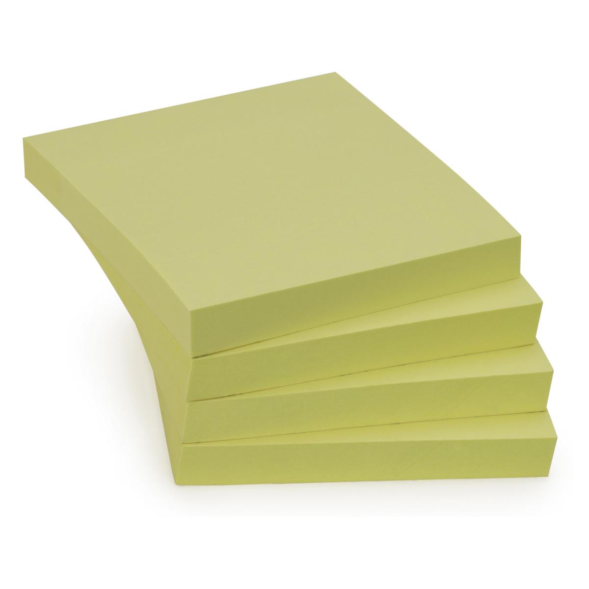 Post-it® Haftnotiz Super Sticky mit 100 Blatt, Breite x Tiefe 76 x 76 mm Standard 1 ZOOM