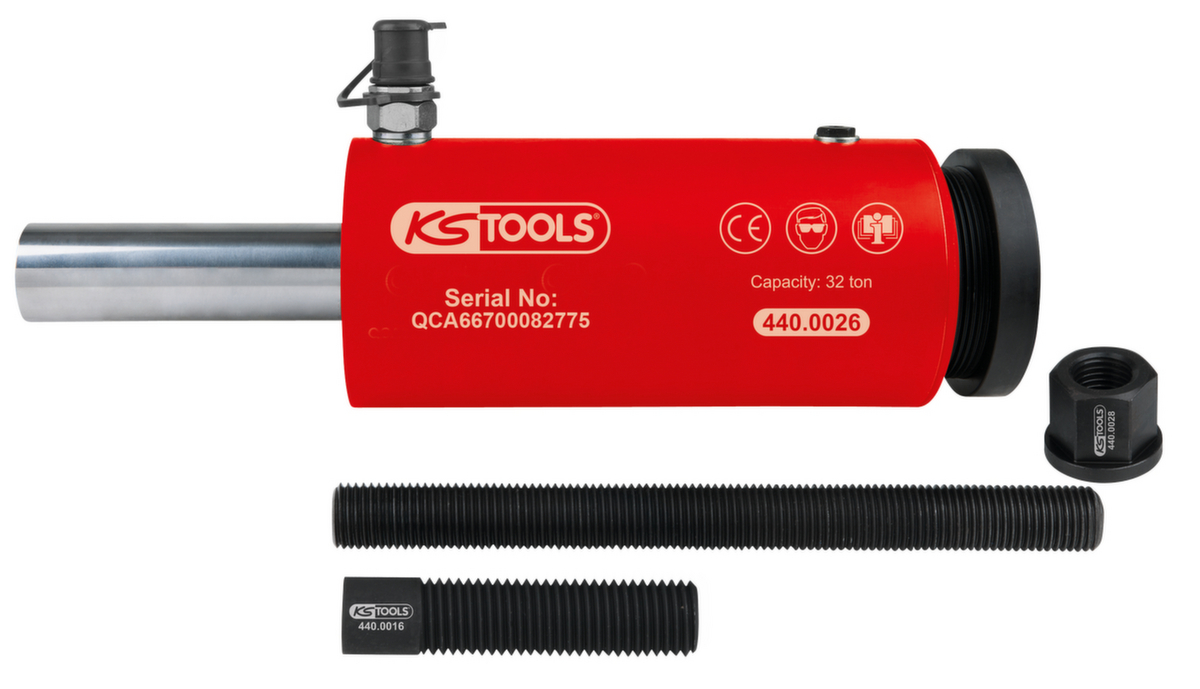 KS Tools Druck- und Zug-Hydraulikzylinder-Satz