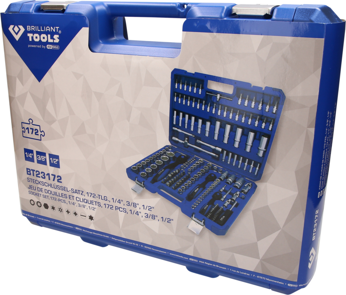 Brilliant Tools Steckschlüssel-Satz Standard 7 ZOOM