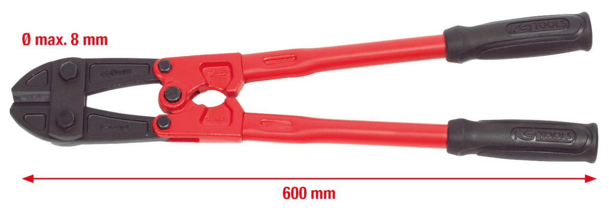 KS Tools Bolzenschneider mit Rohrgriff Standard 2 ZOOM