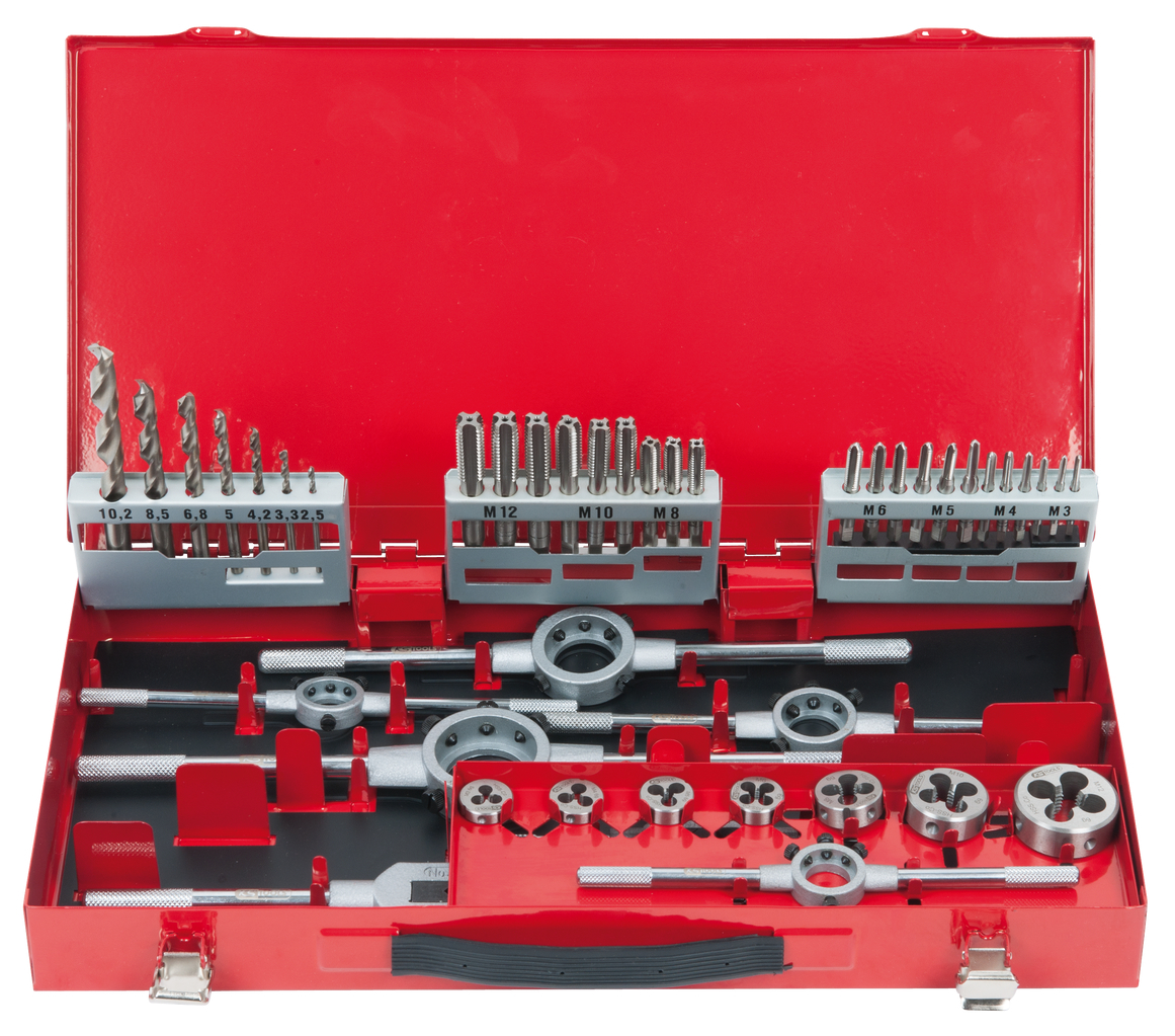 KS Tools HSS Co Gewindeschneidwerkzeug-Satz Standard 2 ZOOM