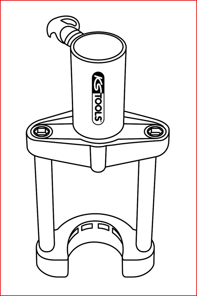 KS Tools Master Universal Presswerkzeug-Satz für Achsteile Standard 2 ZOOM