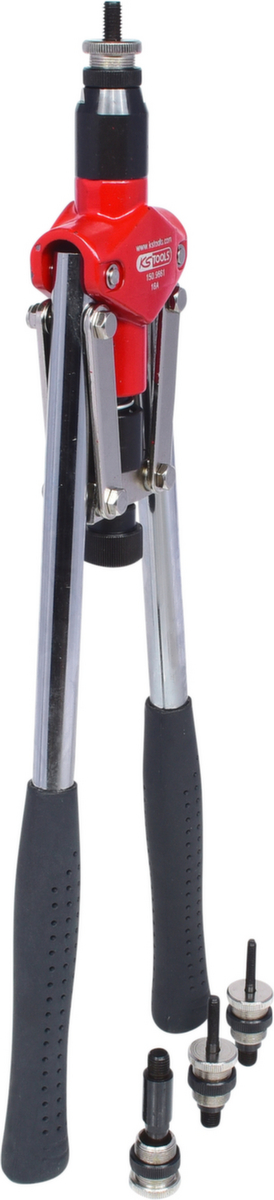 KS Tools Langarm-Handnietzangen-Satz für Gewindehülsen Standard 4 ZOOM