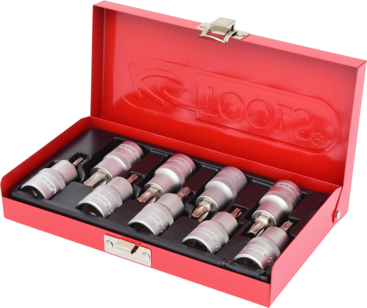 KS Tools 1/2" Bit-Stecknuss-Satz Torx Standard 2 ZOOM