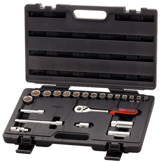 KS Tools 3/8" Steckschlüssel-Satz Standard 6 ZOOM