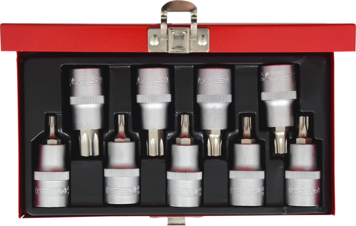 KS Tools 1/2" Bit-Stecknuss-Satz Torx Standard 6 ZOOM