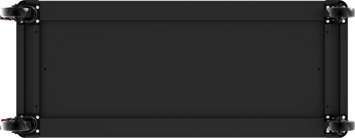 KS Tools PERFORMANCEplus P40 SCHWARZ/ROT Werkstattwagen mit 4 Schubladen Standard 7 ZOOM