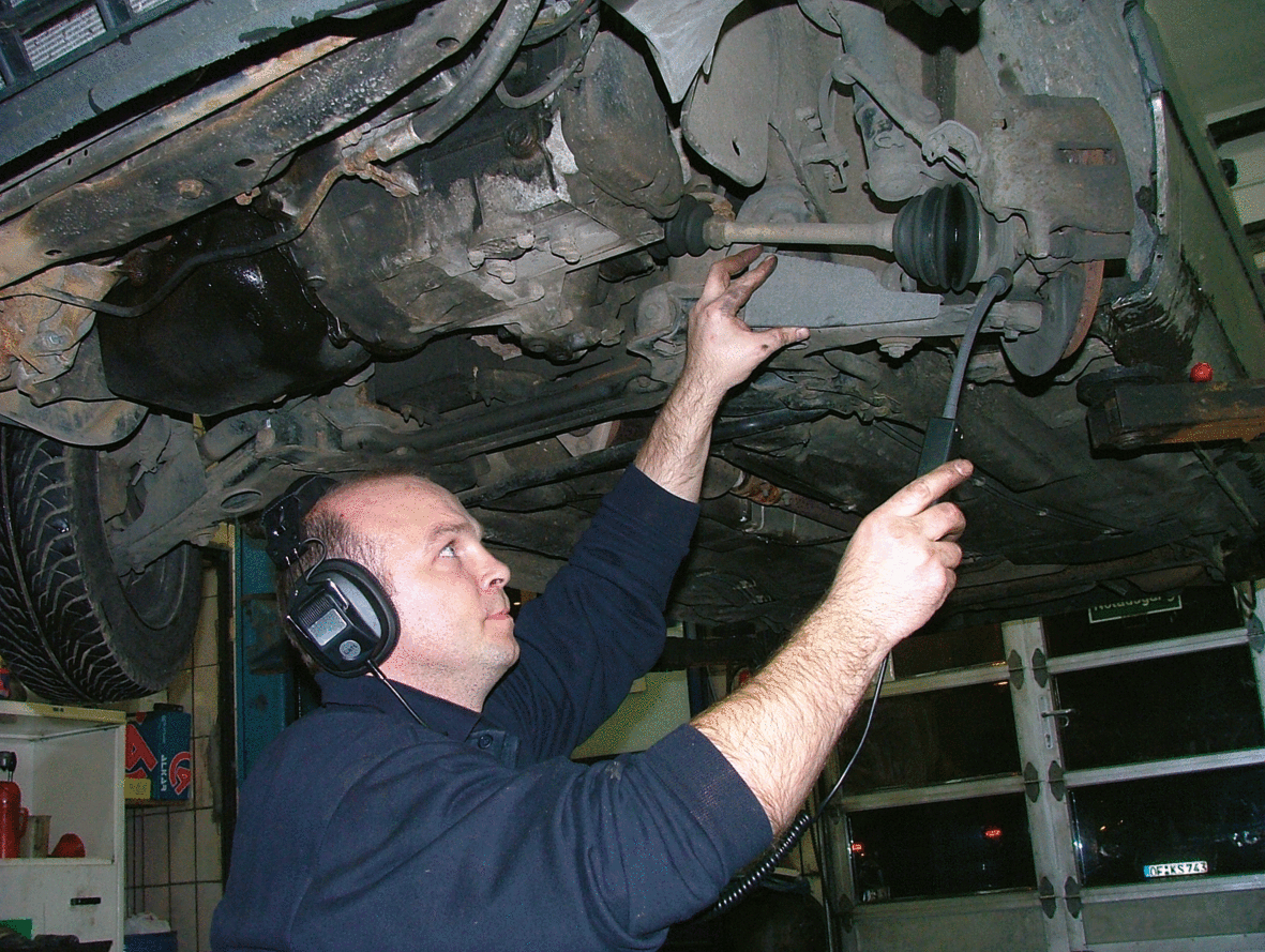 KS Tools Elektronisches Profi-Stethoskop Standard 7 ZOOM