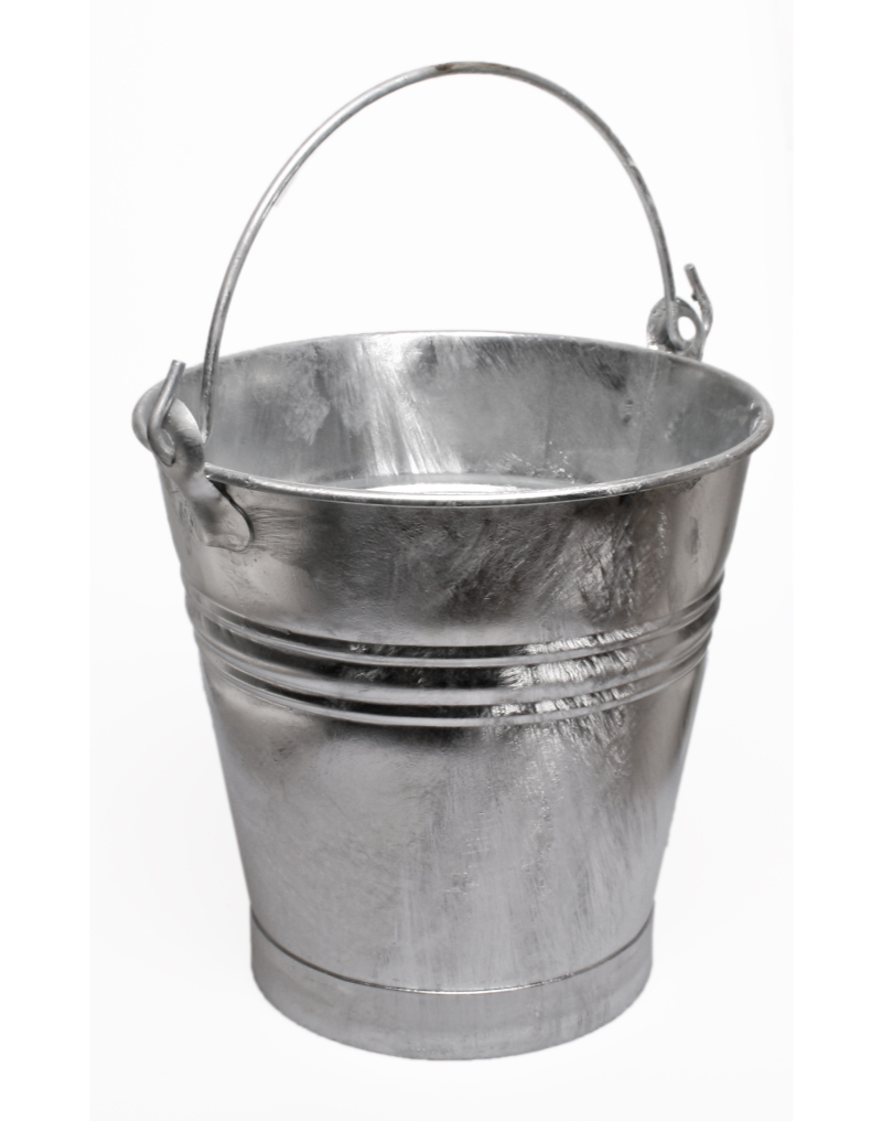 Stahlblech-Eimer, Inhalt 14 l Standard 1 ZOOM