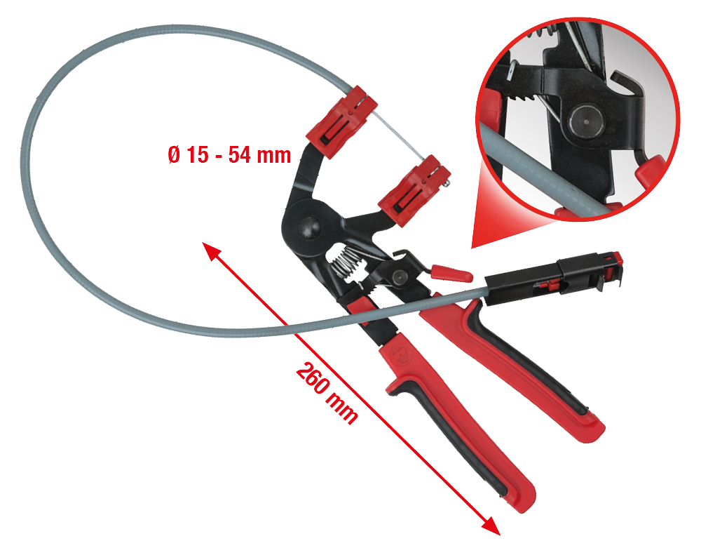 KS Tools Schlauchschellenzange Standard 2 ZOOM