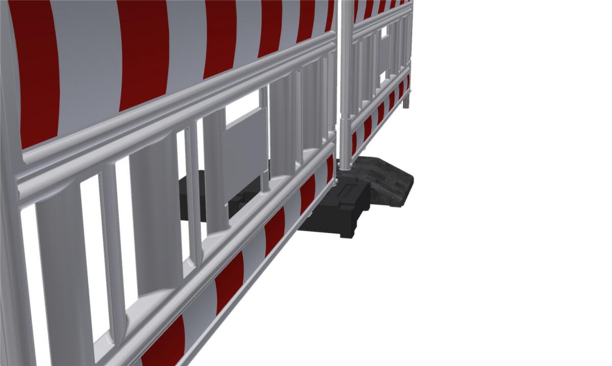 Schake Fußplatte für Schrankenzaun Milieu 6 ZOOM