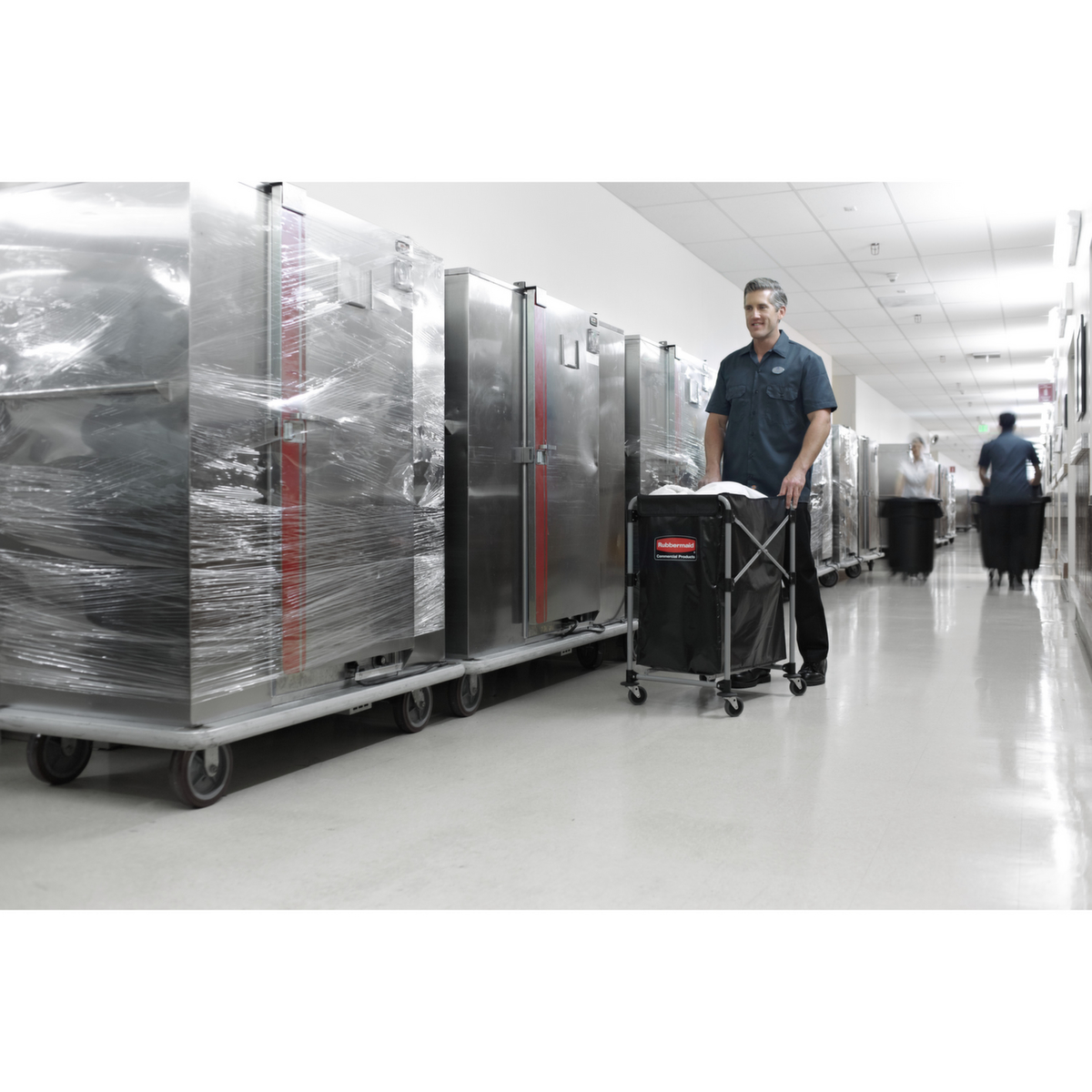 Rubbermaid Klappbarer Wäschewagen X-Cart Standard 9 ZOOM