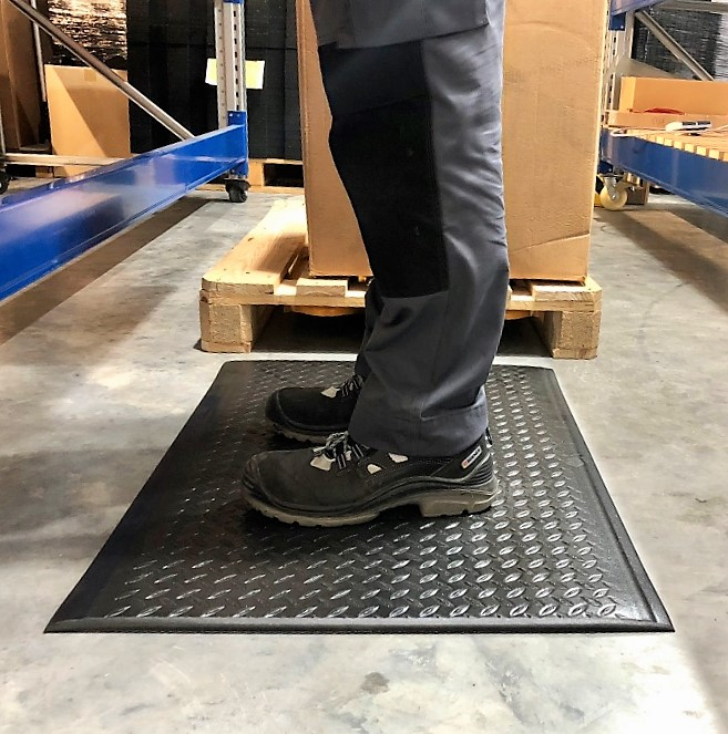 Anti-Ermüdungsmatte DUPLEX aus Nitril und Vinylschaum Standard 1 ZOOM