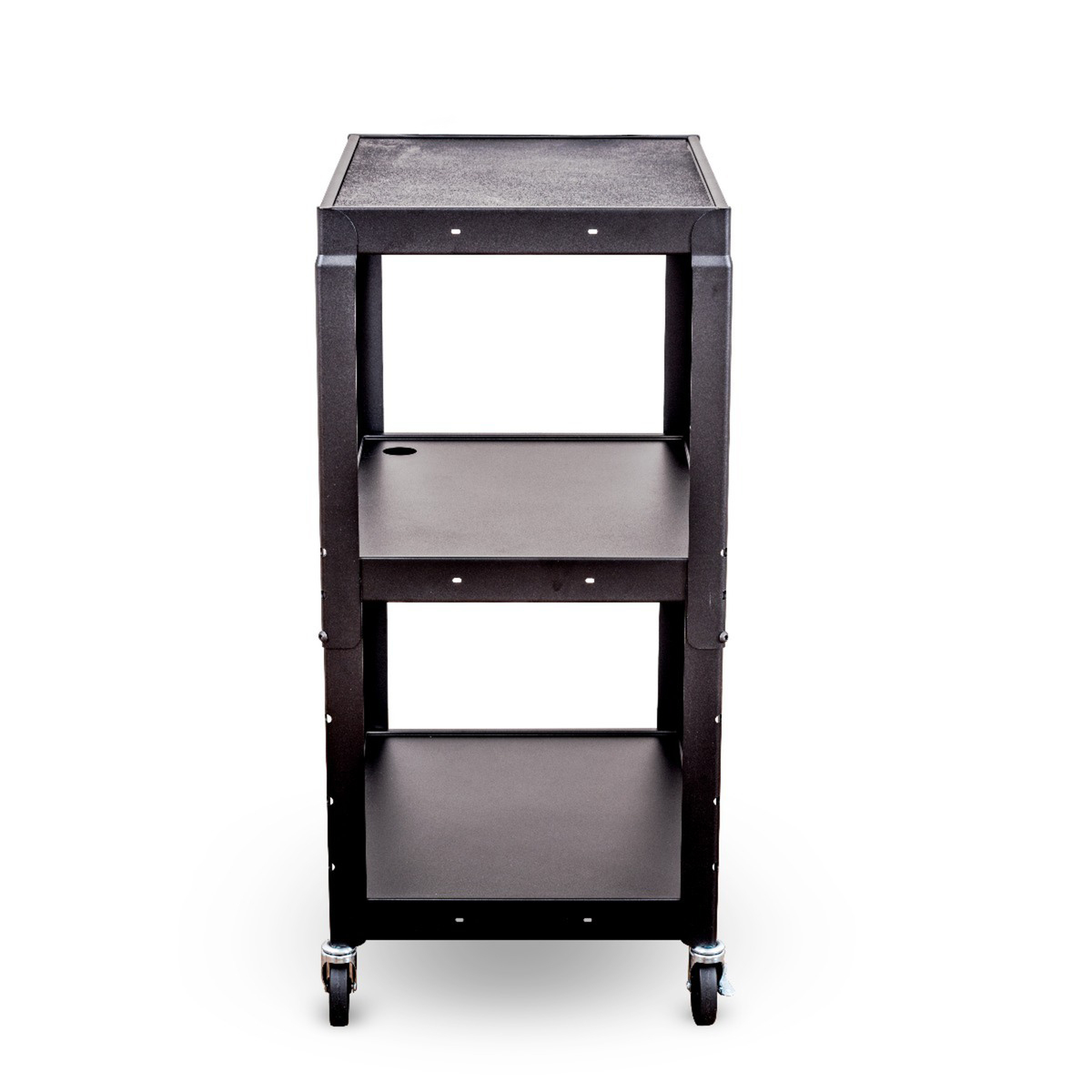 Robuster Beistellwagen für elektronische Geräte Standard 2 ZOOM