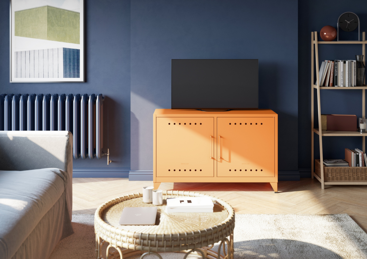 Bisley Sideboard Fern Middle aus lackiertem Stahl Milieu 3 ZOOM