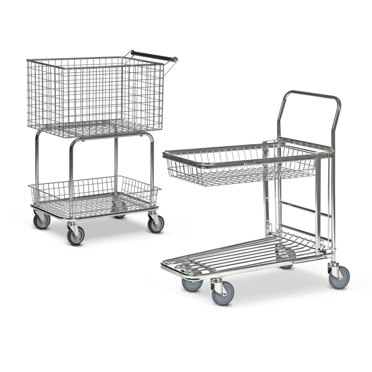 Korbwagen mit zwei Körben Standard 1 ZOOM