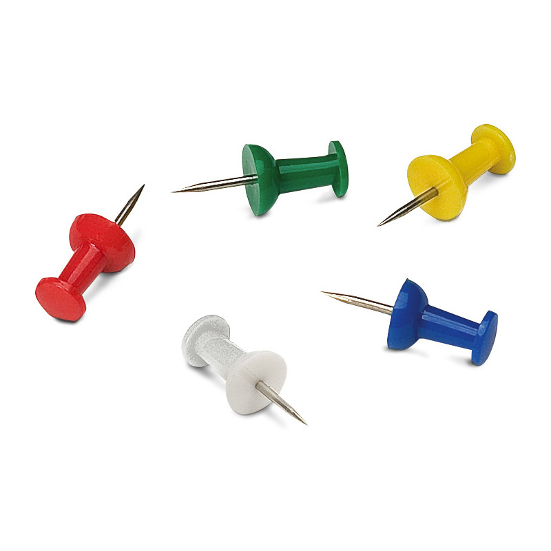 Pinnadeln farbig sortiert RAJA Standard 1 ZOOM