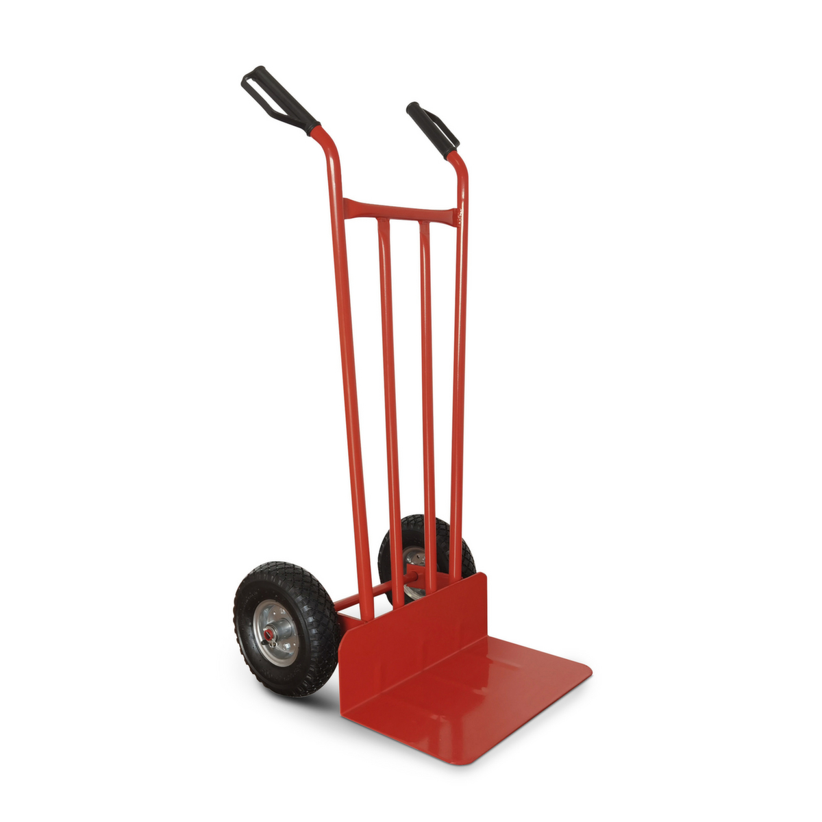 Rote Sackkarre mit feststehender Schaufel 200 kg Standard 1 ZOOM