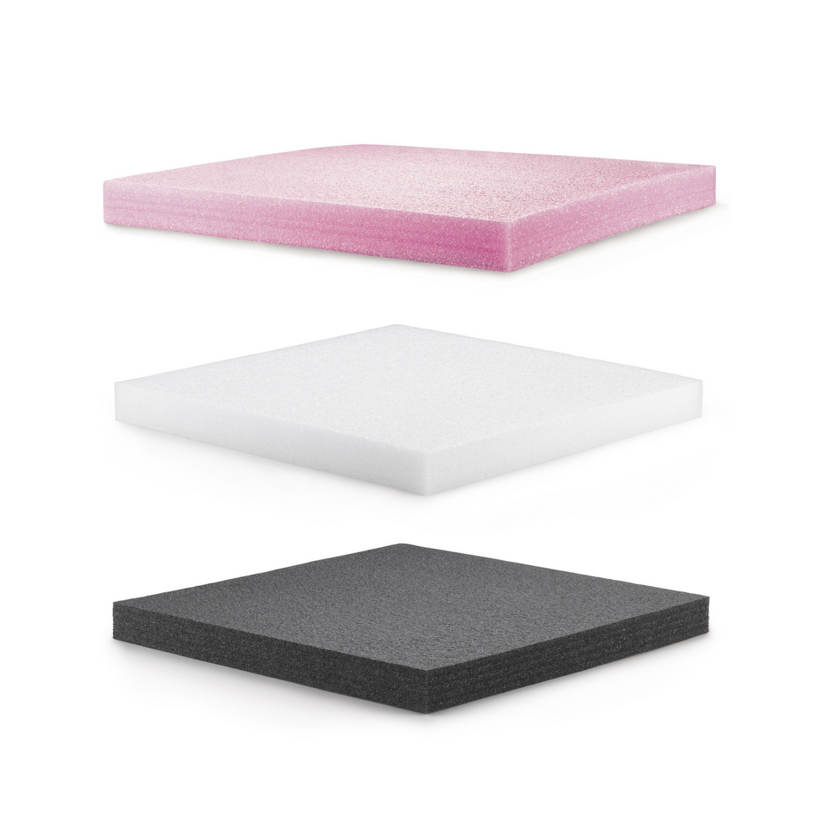 Schaum-Platten weiß 300 x 400 mm Standard 1 ZOOM