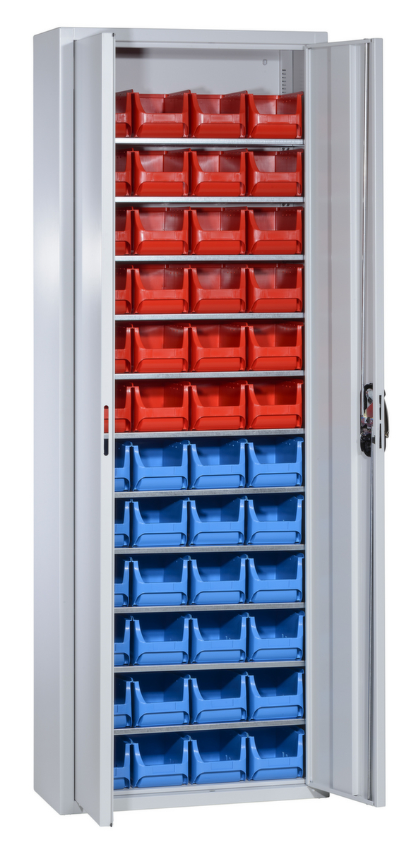 Magazinschrank mit Sichtlagerkästen Standard 1 ZOOM