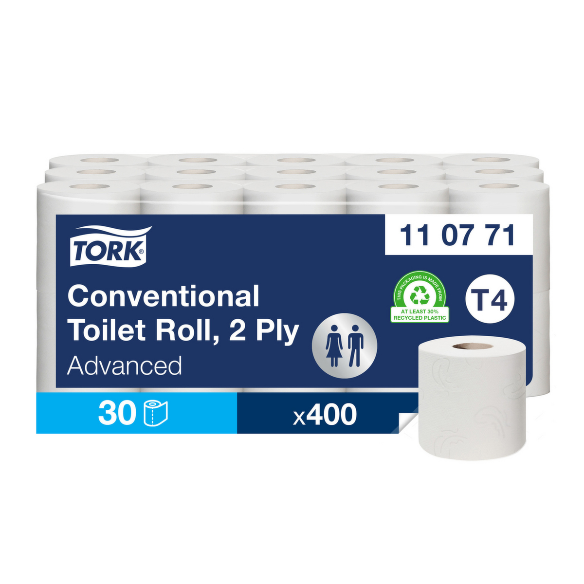 Toilettenpapier Tork Advanced 2-lagig Standard 1 ZOOM