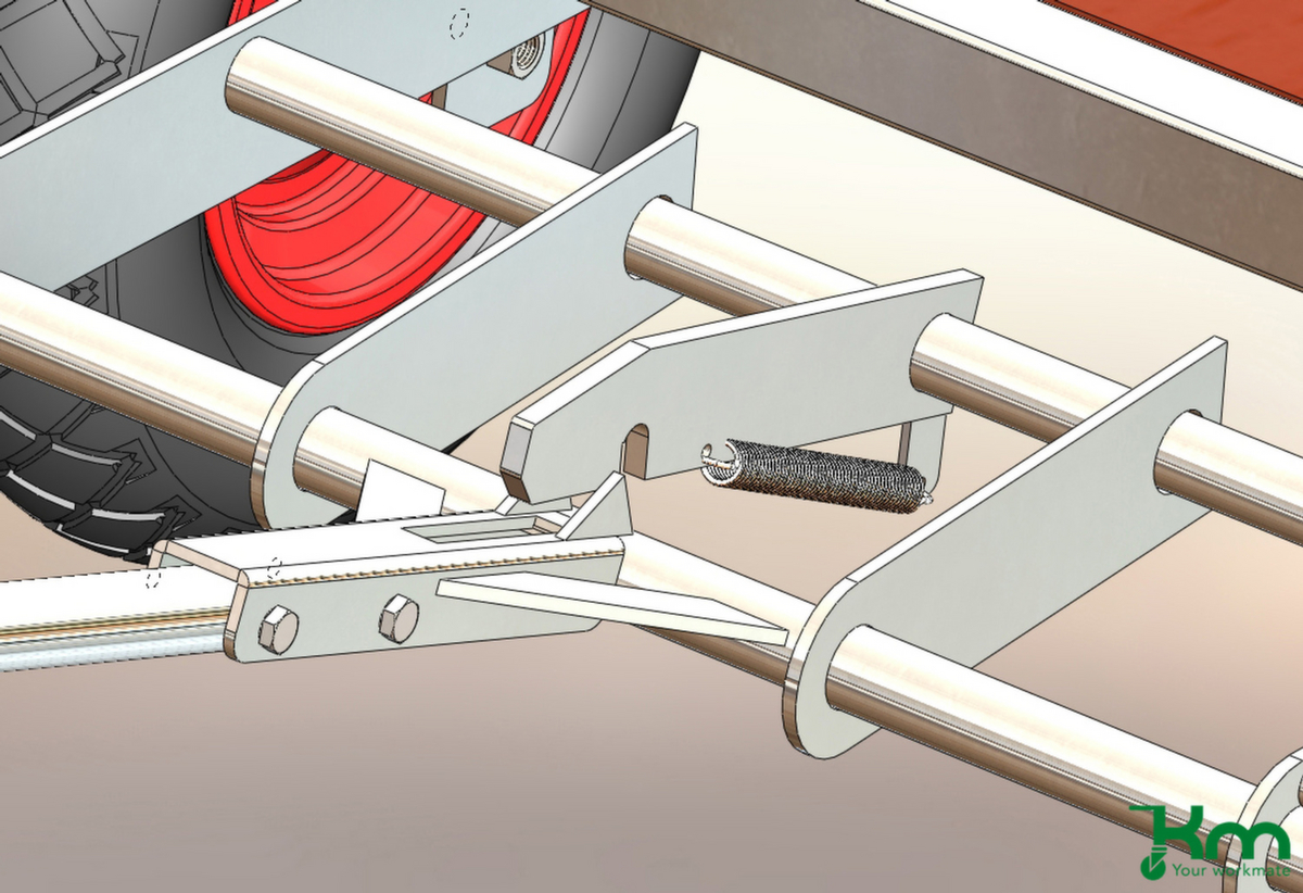 Kongamek Handpritschenwagen Technische Zeichnung 1 ZOOM