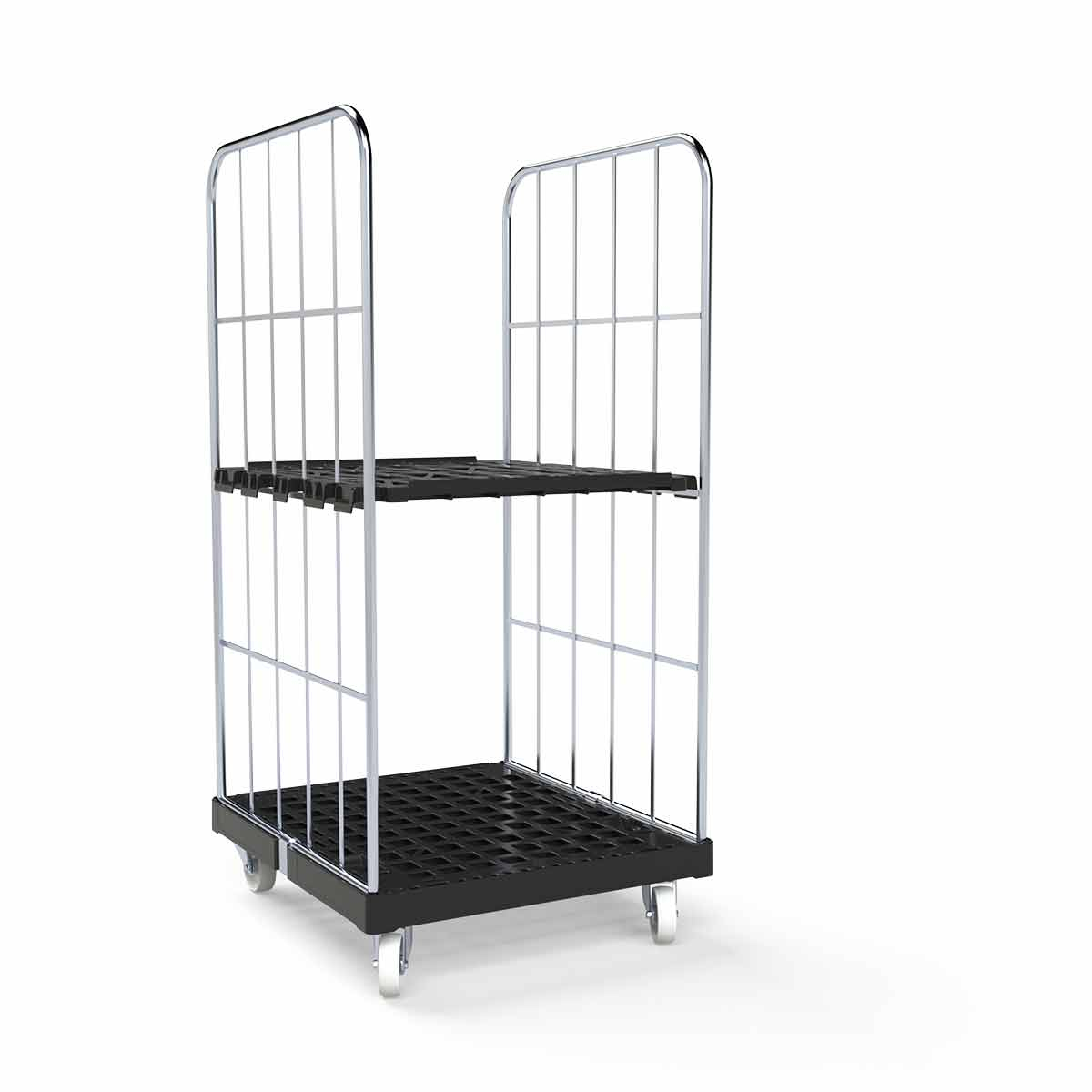 Zwischenboden für Rollbehälter, Breite x Tiefe 716 x 762 mm Standard 2 ZOOM