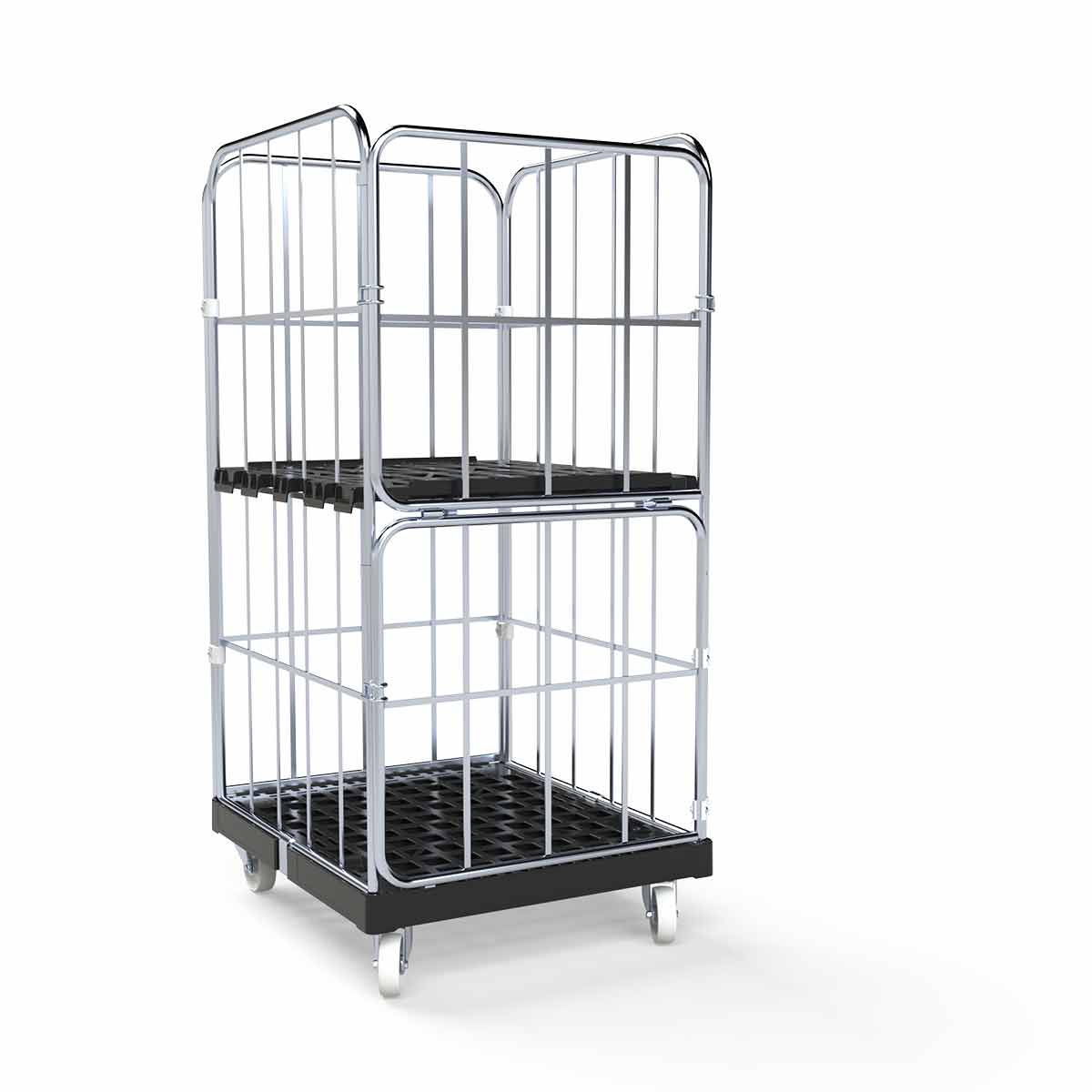 Zwischenboden für Rollbehälter, Breite x Tiefe 716 x 762 mm Standard 5 ZOOM