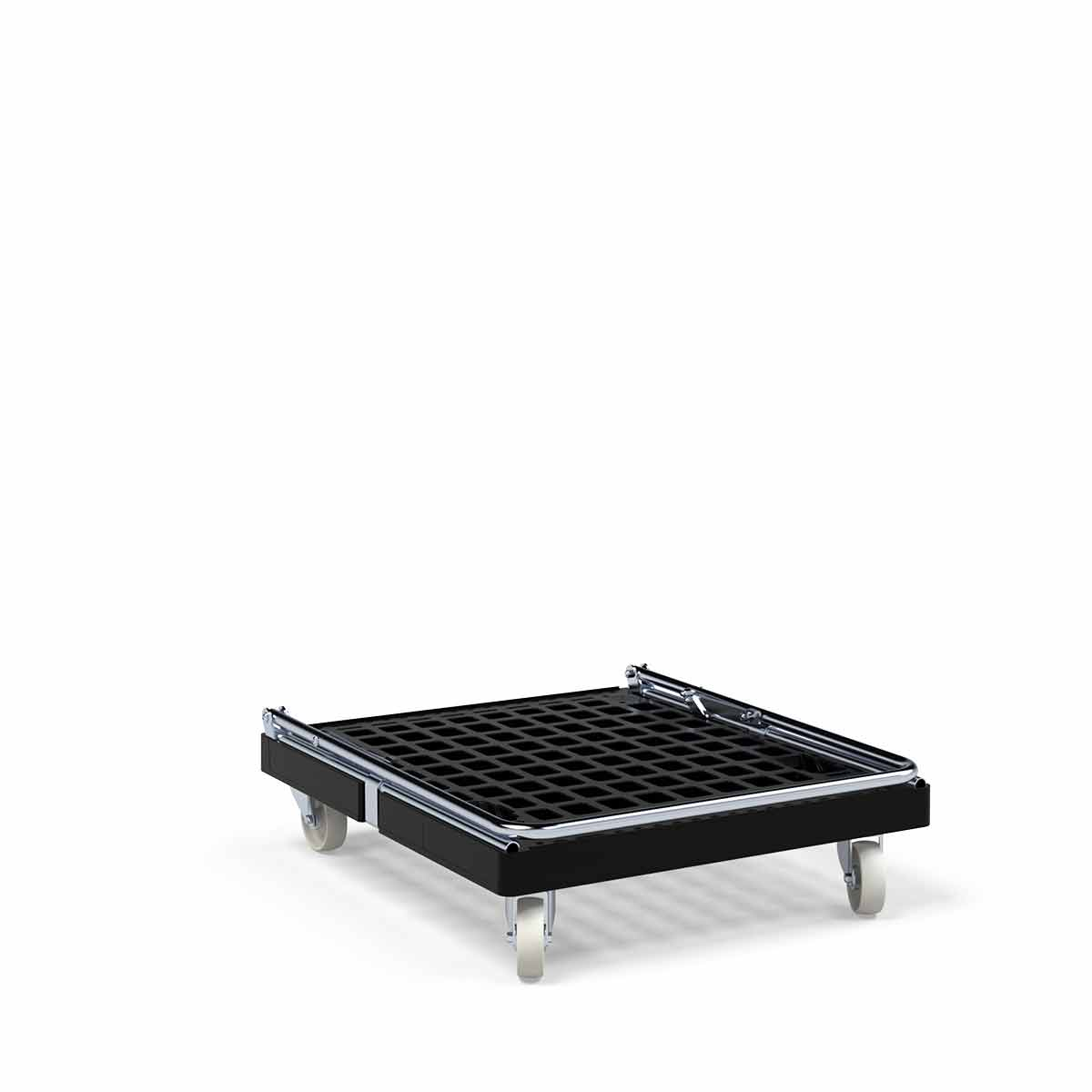 Rollplatte BASICline mit Schiebebügel, schwarz Standard 3 ZOOM