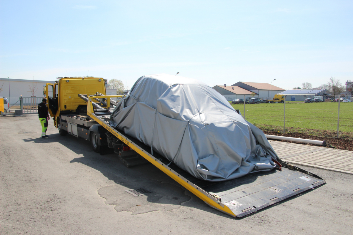 VLITEX Löschdecken-Set PREMIUM für E-Fahrzeuge, für Brände von Lithium-Ionen-Batterien Milieu 3 ZOOM