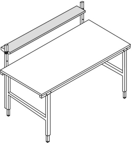 Rocholz Tablette pour table d'emballage, largeur x profondeur 1600 x 400 mm  L