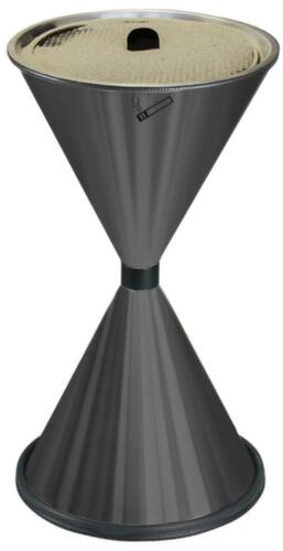 Cendrier sur pied en forme de sablier L