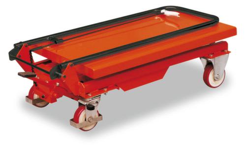 RAPIDLIFT Table élévatrice mobile, 150 kg force, 700x450 mm  L