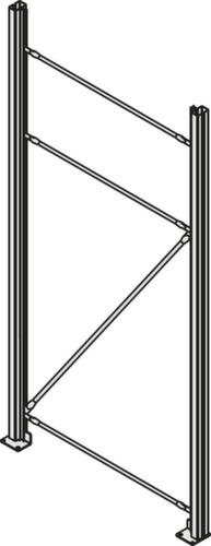 Rayonnage grande largeur système modulaire  L