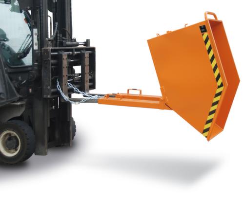 Bauer Benne basculante étanche à l'huile pour vrac + liquides L