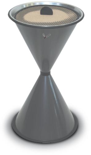 Cendrier sur pied en forme de sablier L