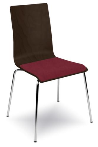 Nowy Styl Chaise coque en bois avec piètement 4 pieds L