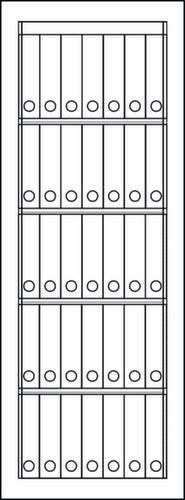 Format Tresorbau Armoire haute sécurité de bureau  L