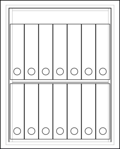 Format Tresorbau Armoire coupe-feu niveau de sécurité VdS 1/S 60 P  L