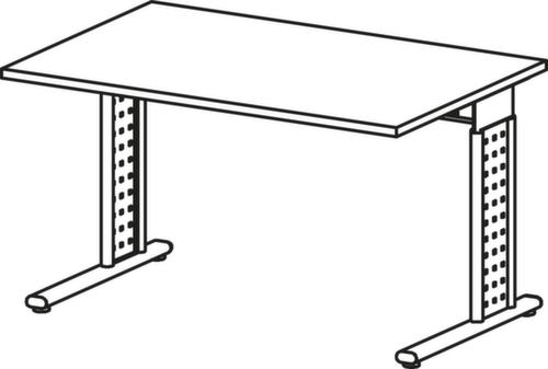 Gera Bureau à hauteur réglable Milano avec piètement en C  L