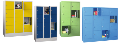 PAVOY Vestiaire multicases Basis avec max. 8 compartiments