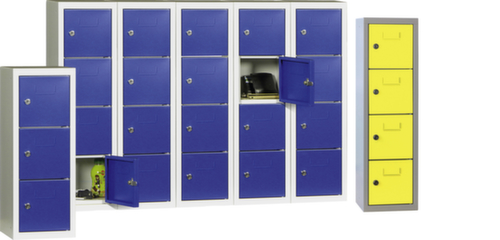 Colonne multicases avec serrure à cylindre L