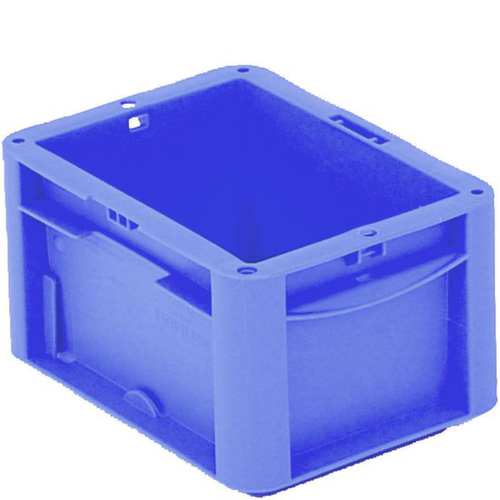 Bac gerbable norme Europe Ergonomic, bleu, capacité 2 l  L