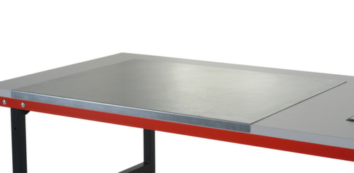 Rocholz Support en acier inoxydable pour table d'emballage, largeur x profondeur 1000 x 800 mm