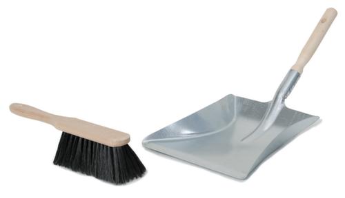 Ensemble de brosses à main avec crin de cheval, largeur de balayage 200 mm L