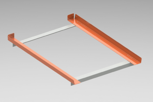 META Traverses en cornières pour rayonnage à palettes, profondeur 1100 mm