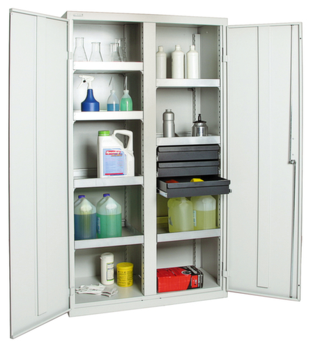 stumpf Armoire de protection de l'environnement en acier, hauteur x largeur x profondeur 1800 x 1000 x 500 mm  L