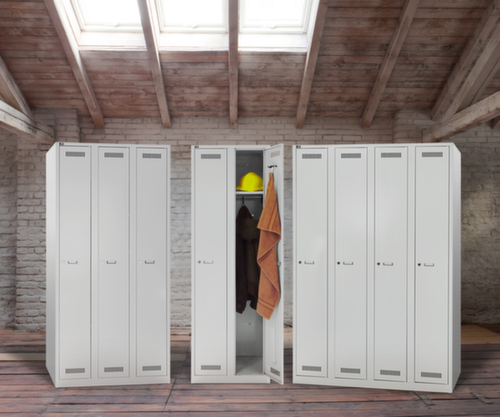 Bisley Armoire vestiaire Light avec max. 4 compartiments  L